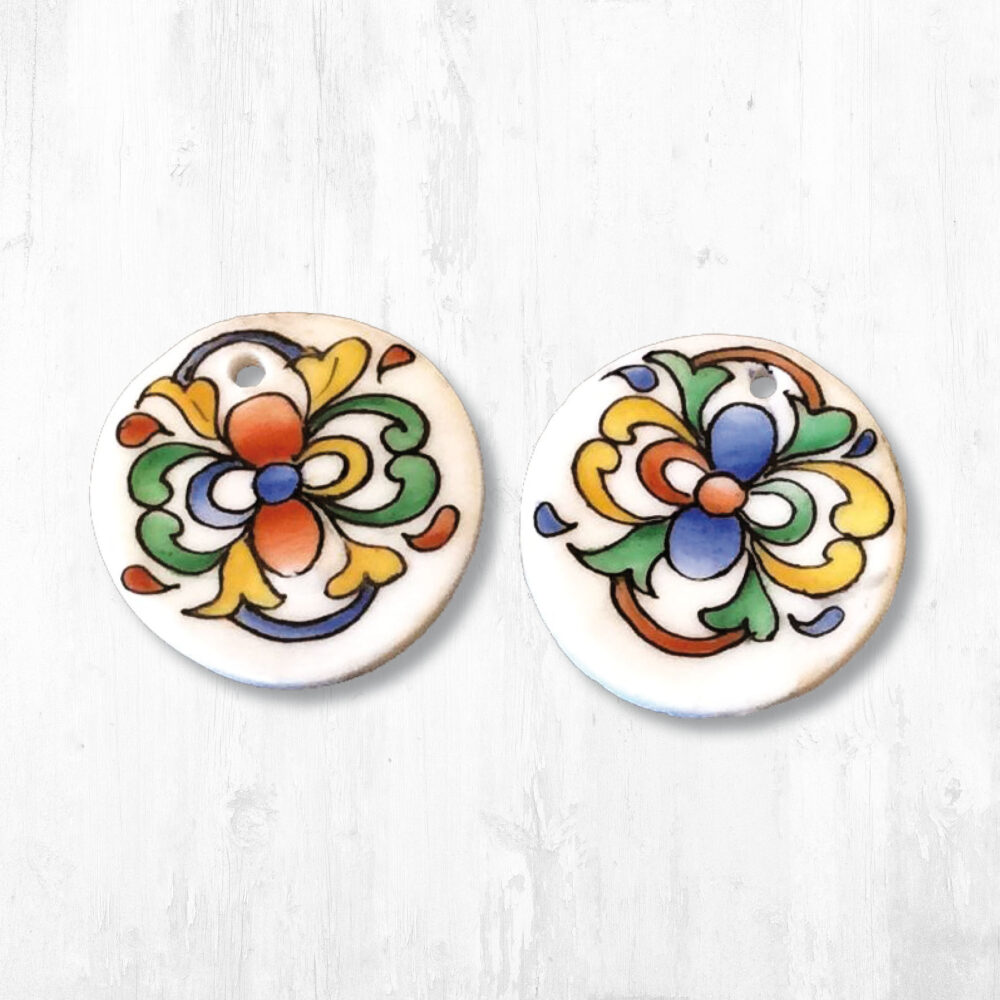 Orecchini in procellana