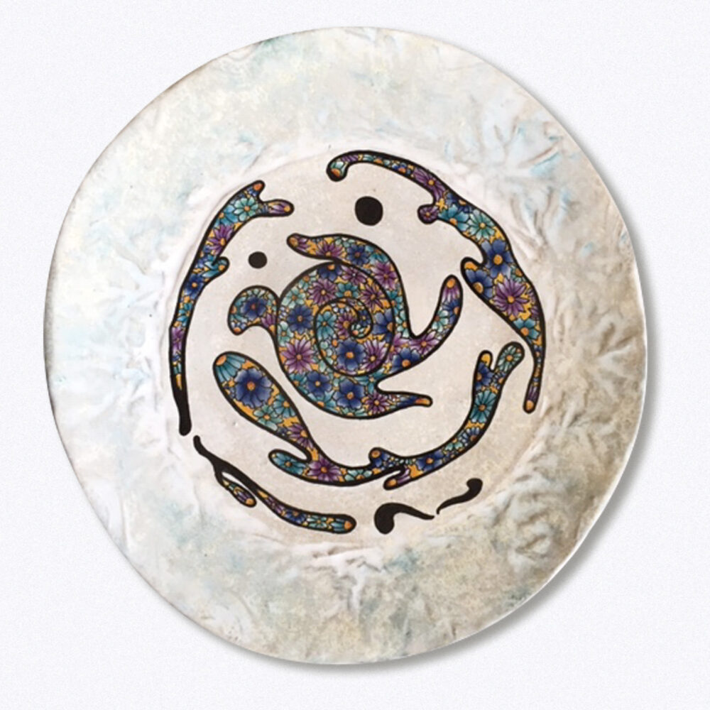 Piatto in porcellana