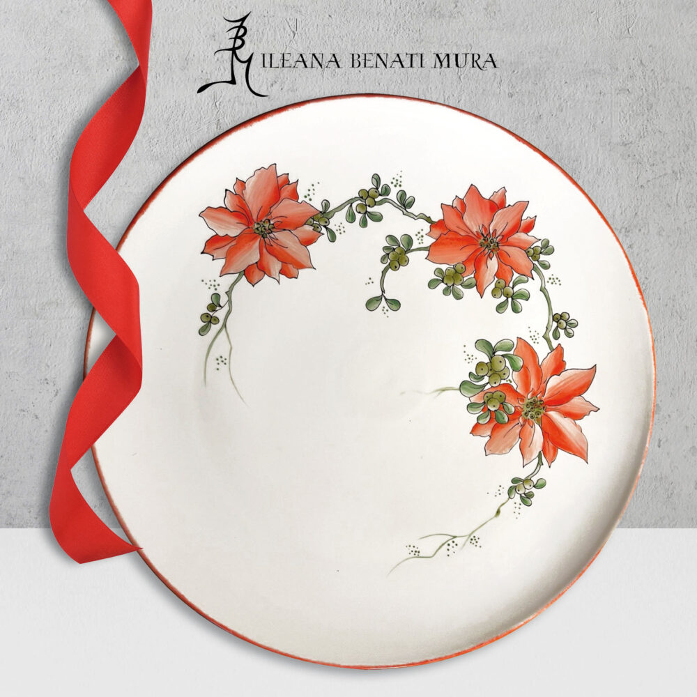 Piatto di Natale in porcellana 2