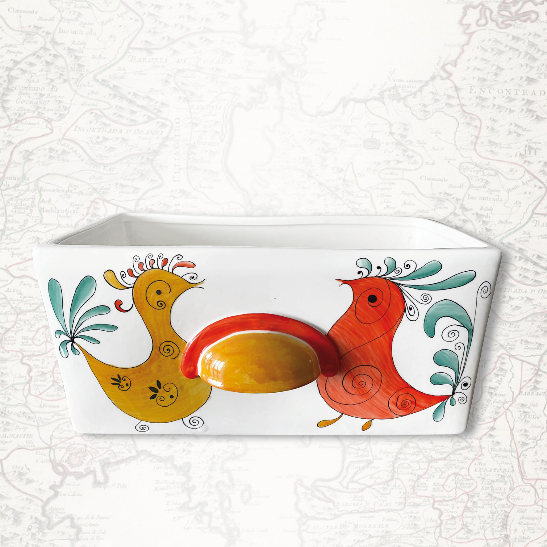 Vaso Pavoncella Sa domo de su enti