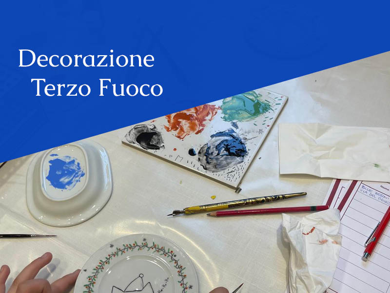 Corso di decorazione su ceramica - Terzo Fuoco