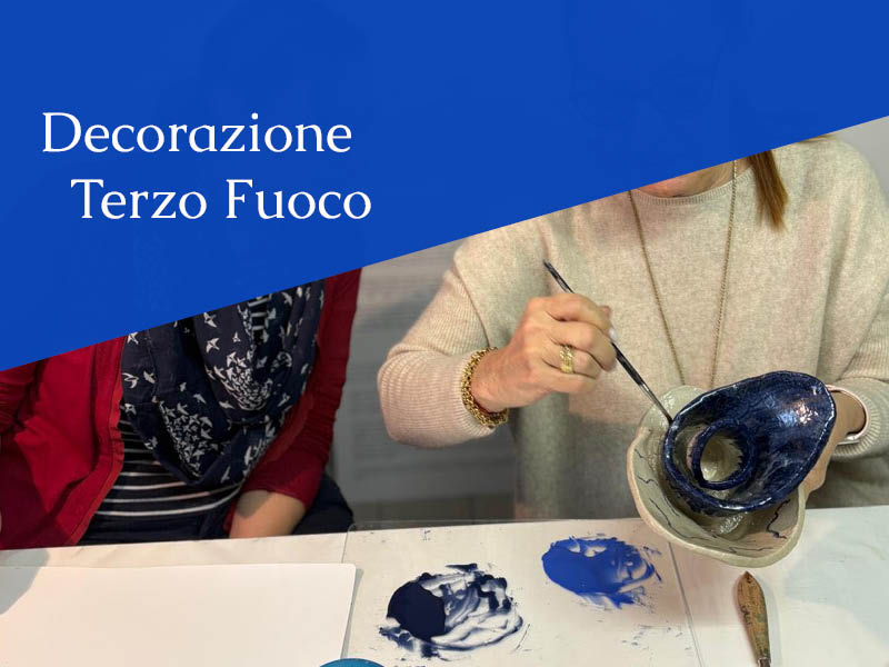 Corso di decorazione su ceramica - Terzo Fuoco
