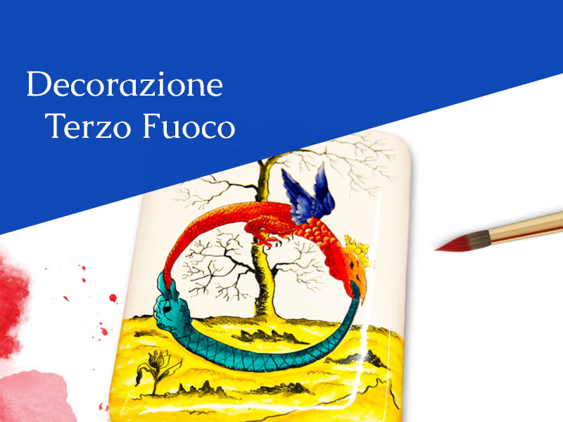 Corso di decorazione su ceramica - Terzo Fuoco